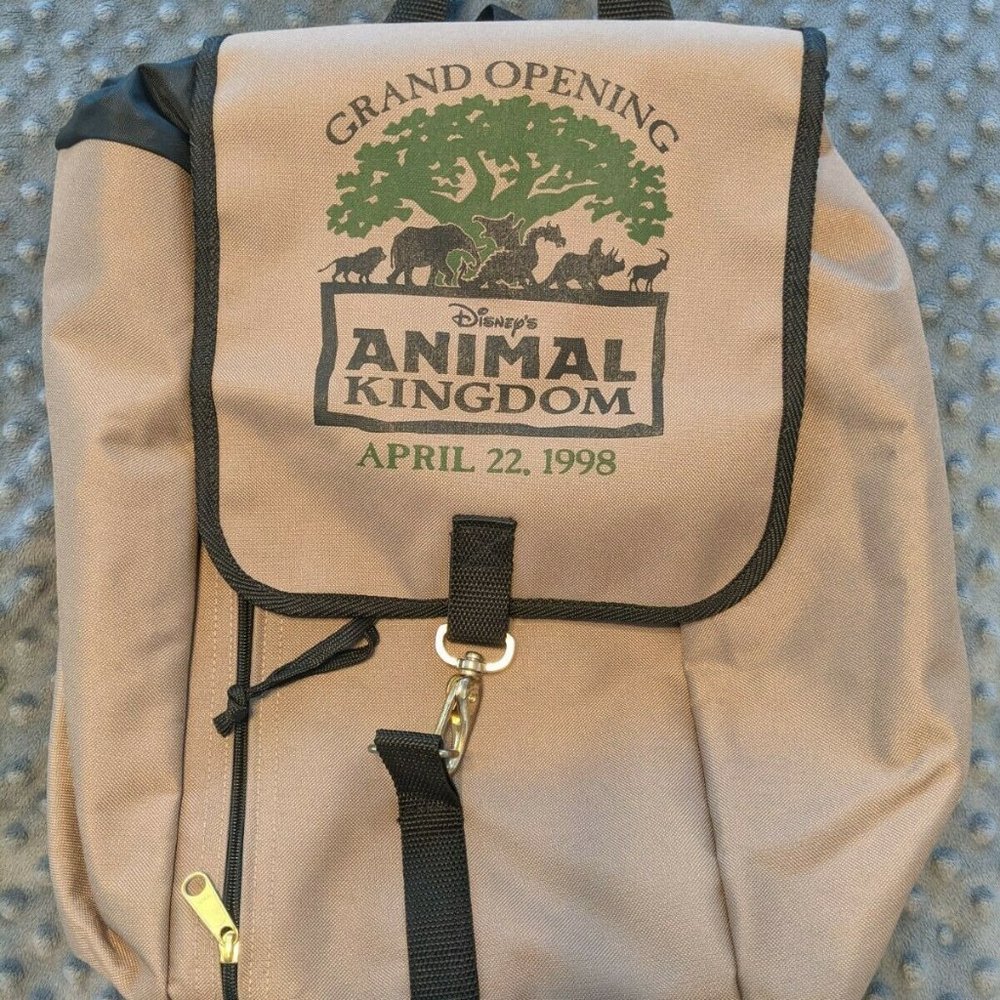 Like New & Very Rare Disney's Animal Kingdom Opening Day/ Grand Opening Backpack